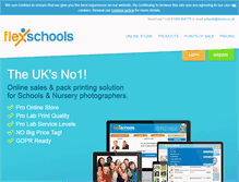 Tablet Screenshot of flexschools.co.uk